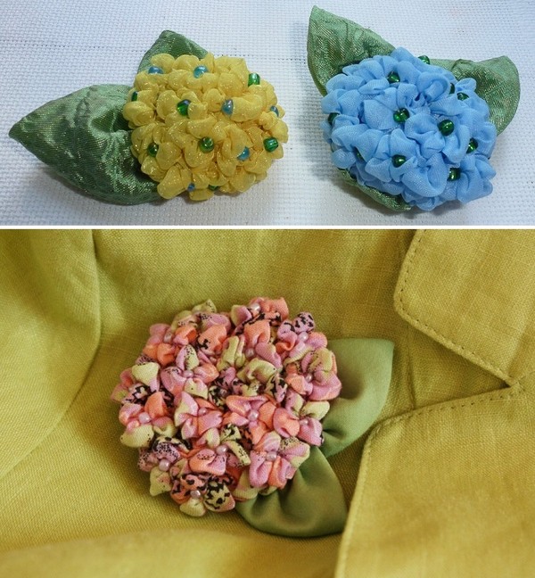 2 cách làm hoa vải gắn phụ kiện thật dễ thương 9