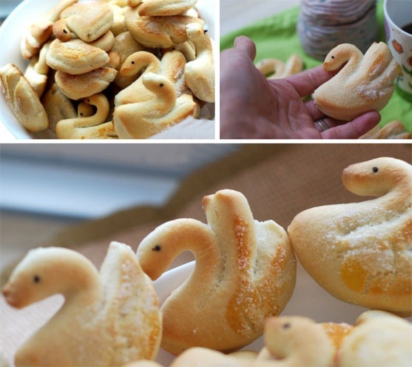 Làm bánh quy bơ hình thiên nga cực xinh 6 Làm bánh quy bơ hình thiên nga cực xinh 6