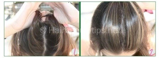cach tao kieu toc cot duoi ngua cao 2 Cách tạo kiểu tóc cột đuôi ngựa cao