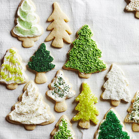 Sugar Cookie Christmas Trees