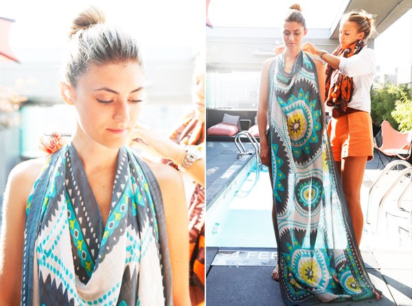 Dạo biển th&ecirc;m cuốn h&uacute;t với 4 kiểu thắt sarong cơ bản 14
