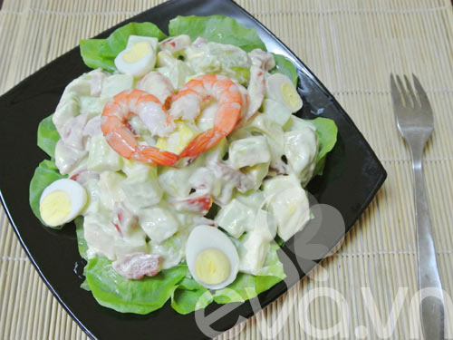 Mách bà bầu những món salad tươi ngon 3 món salad tươi ngon cho mùa thu - 5