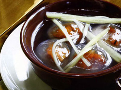 Ch&egrave; bột lọc thịt quay