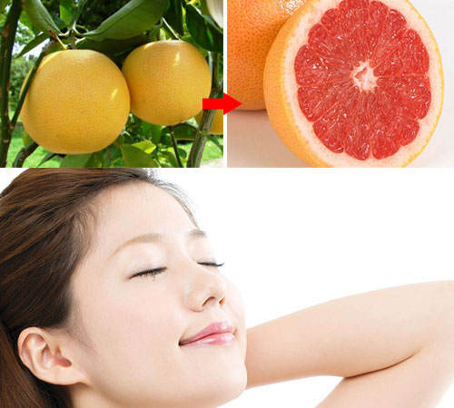 bưởi làm đẹp