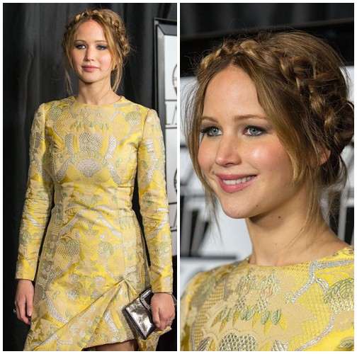 Học Jennifer Lawrence chọn tóc cho mặt tròn - 15