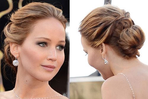 Học Jennifer Lawrence chọn tóc cho mặt tròn - 17