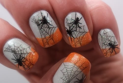 Vẽ nail phong cách Halloween cực chất - 5