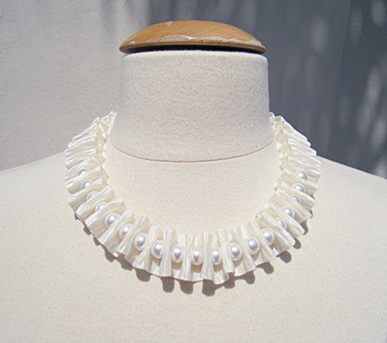 vòng cổ ngọc trai handmade - hình minh họa 8