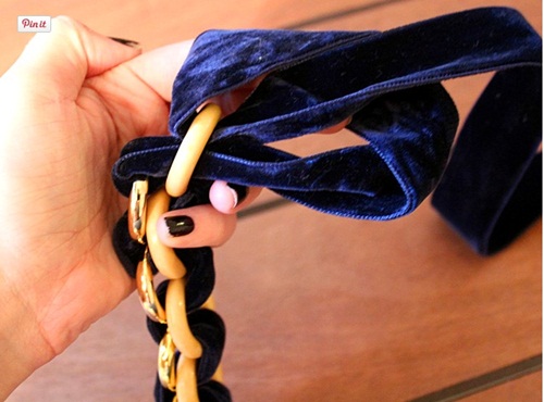 vòng cổ nhung,Đẹp Online, thời trang, DIY