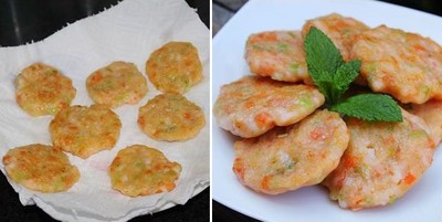 chả tôm rau củ - hình minh họa 3