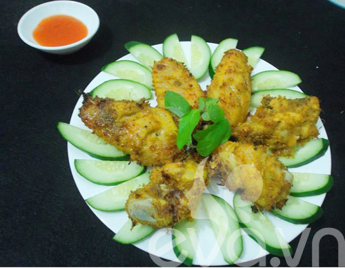 Đãi cả nhà cánh gà nướng sả - 7