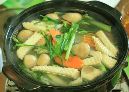 Lẩu nấm chay cho rằm tháng giêng - 1