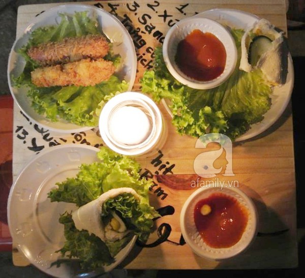 Lạ miệng sandwich cuộn Đà Nẵng 3