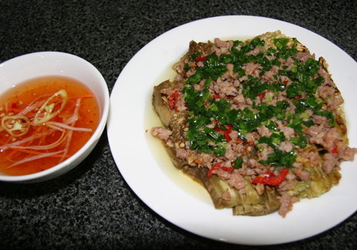 Cách làm cà tím nướng mỡ hành - hình minh họa 3